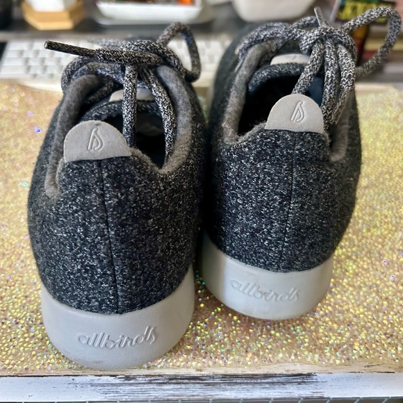 Allbirds Woman’s Wool Runners in Natural Grey (Light Grey Sole) Size 8 - Picture 3 of 5